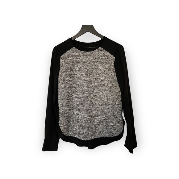 Ann Taylor Tops - Ann Taylor mixed media top